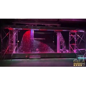 Technical Support Musical Interactive Digital Water Curtain Fountain