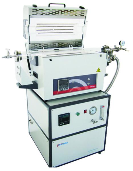 Quality High Purity Silica Tube Laboratory Tube Furnace With Adjustable Flange Support Structure for sale