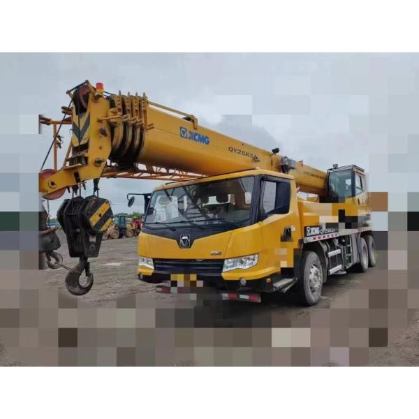 25t Used Truck Crane Mobile Crane Hydraulic Crane at Perfect Original Condition Top