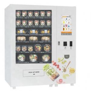 China Breakfast Salad Smart Telemetry Auto Vending Machine With Belt Conveyor Elevator Lift wholesale
