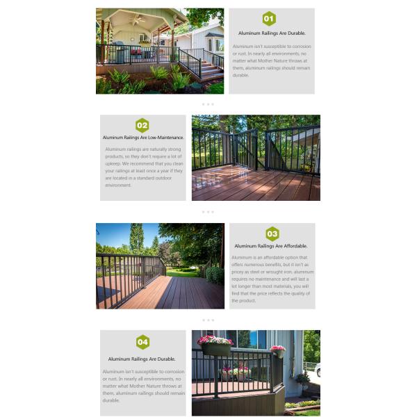 6063T5 Aluminum Prefab Interior Stair Railings Modern Ornamental Metal Handrails