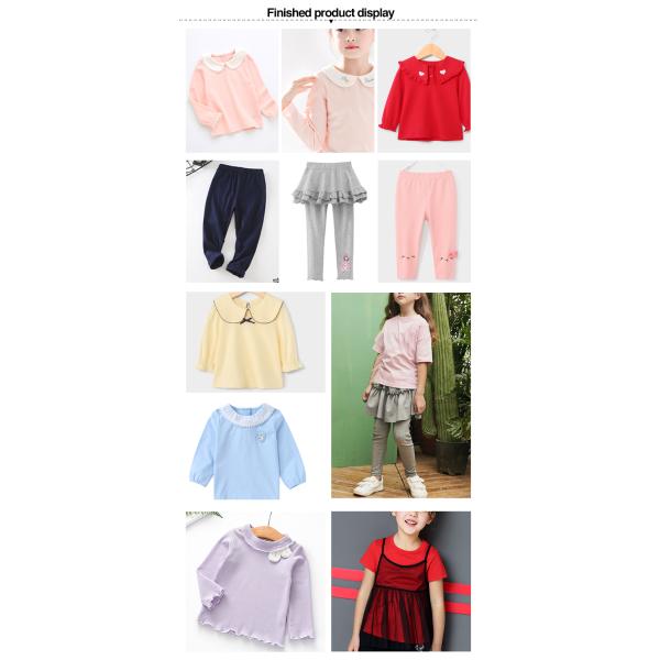 100% Cotton Jersey Weft Knitted Plain Textile Fabric for Underwear Bra Sportswear Garment