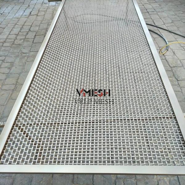 Decorative Spiral Wire Mesh Spiral Wire Mesh Decorative For Partition