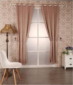 China Polyester Black Out Window Curtain wholesale