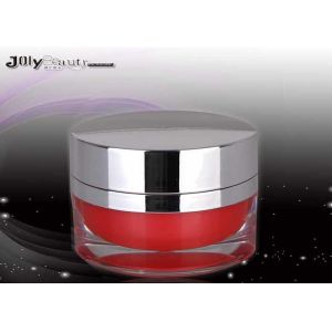 China Capacity 50ml Custom Cosmetic Jars With Lids Diameter 71mm wholesale