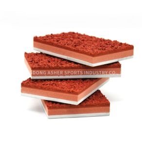 China All Weather Resistant IAAF Certified Tracks , Synthetic PU Running Track wholesale