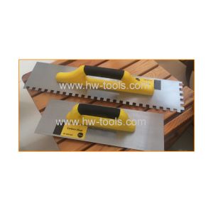 Plastering trowel with plastic handle HW02124