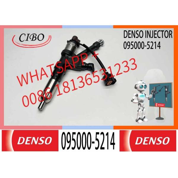 Common Rail Fuel Injector 095000-5215 095000-5214 23670-E0351 with Hino 700 Series Truck W/CAMC P11PC/326PS for Denso