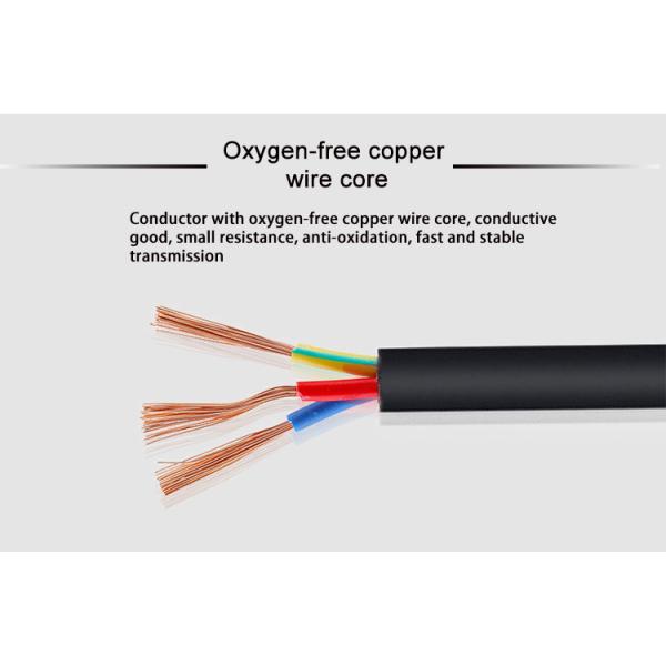 1.5mm C19 India 3 Prong Computer Power Cord South Africa Power Cable