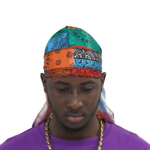 Customize Logo Hairband Design Durag Cap