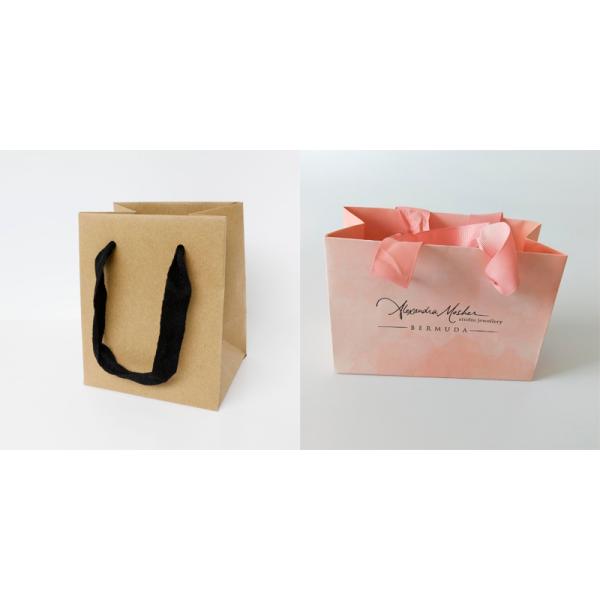 Custom Kraft Handle Bag Packaging Black Wine Bottle Paper Gift Bags With Rope Handle
