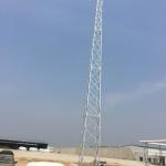 China Truss Guy Lines 65ft 20M Telescopic Lattice Steel Towers wholesale