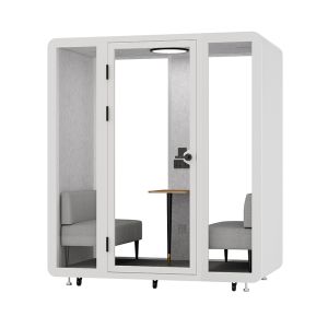 Buy cheap Double Person Meeting Pod Soundproof Office Booth 35dB from wholesalers
