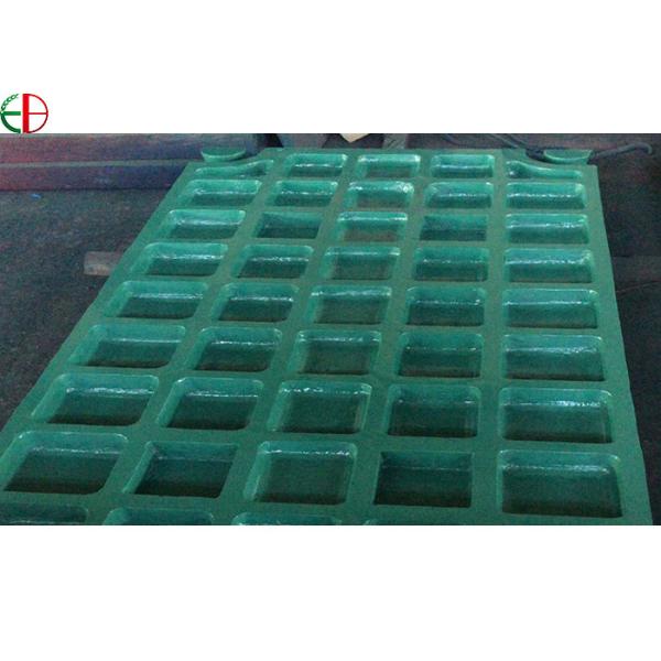 HRC50 Mn18Cr2 Fixed Stationary Swing Stone Jaw Crusher Plate