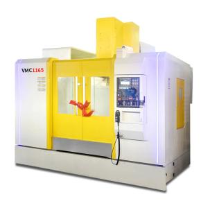 China Vertical Machining VMC1165 3 Axis Cnc Milling Machine 800Kg Load on sale