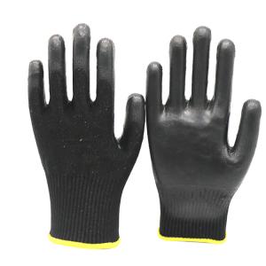China Flexible Polyurethane Grip Coating ANSI Cut Level 5 Gloves PU Dipped Cut Resistant Hand Work Gloves For Speargun wholesale