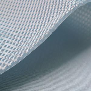 China 3mm Footwear Air Mesh Material Sports Apparel Poly Mesh Fabric 280gsm wholesale