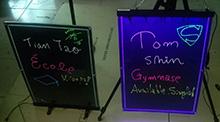 Quality Promotional Led Illuminated Menu Board for sale