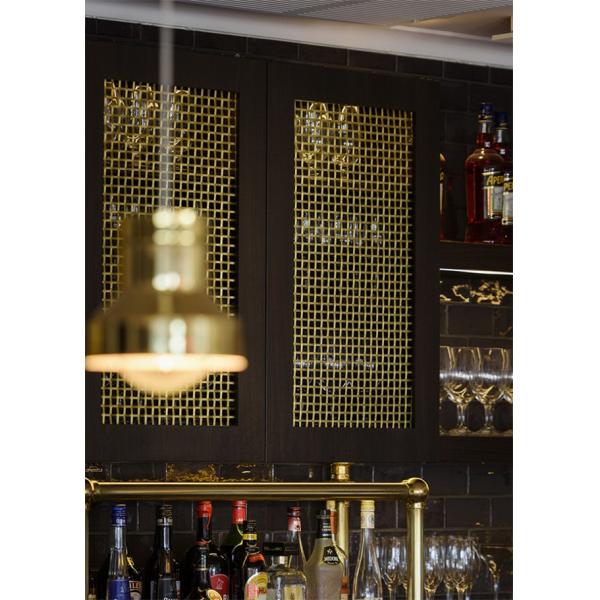 Flat Wire Metal Cabinet Mesh Inserts For Kitchen Furniture