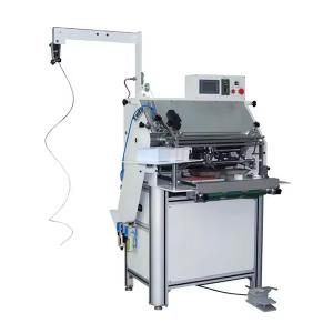 China Auto Spiral Binding Machine Single Coil Spiral Forming And Binding Machine Single Loop Spiral Coil Wire Binding Machine wholesale