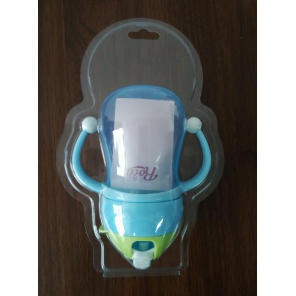 Customerized clear blister clamshell packaging for baby's bottle