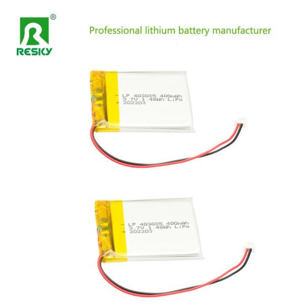 Rechargeable Solar Lithium Battery Cell 502540 3.7v 500mAh 1.85wh Power Li-Ion Battery
