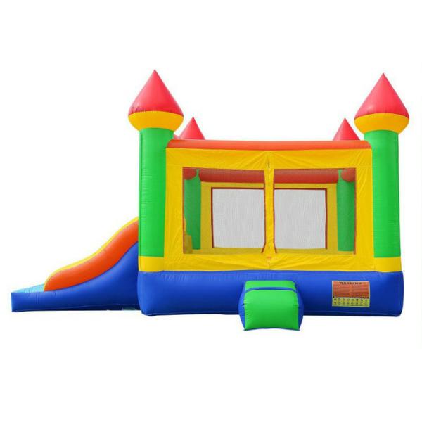 Commercial Inflatable Bouncer Combo / 0.55mm PVC Kids Bouncy Castle