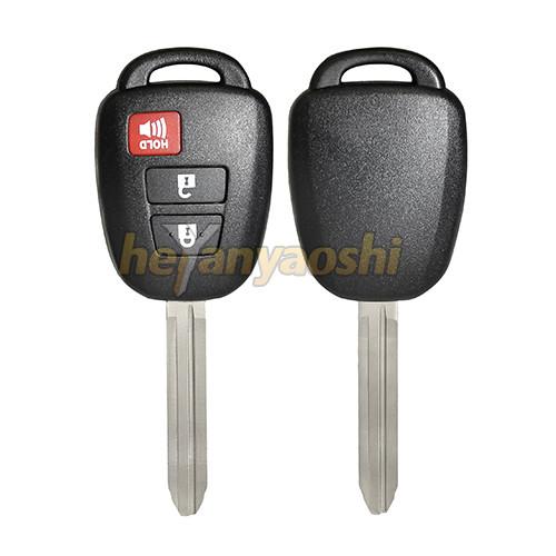 Quality Safe Remote Key Shell 1 Red Button 2 Black Buttons Simple Design Durable for sale