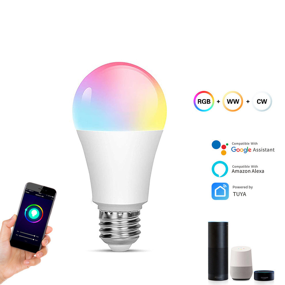 China Tuya E27 Smart Led Bulb 800Im 10w Wifi Control wholesale