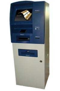 Quality A6 Selfservice invoice and bank pass printing touch kiosk for sale