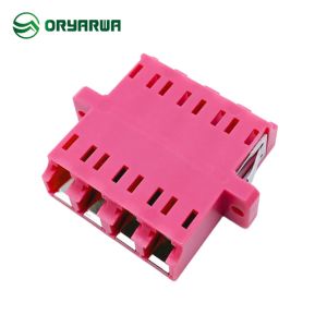 China LC Quad Fiber Optic Coupler With Inner Shutter wholesale