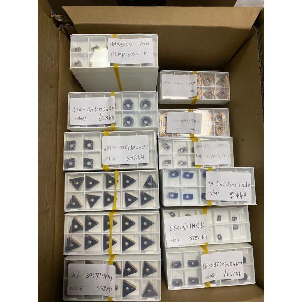 Square SNMX Carbide Turning Insert Cemented High Feeding For Cnc Machine