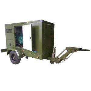 Green Cummins Diesel Generator Set