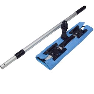 ESD Cleanroom Mop with Microfiber Cloth and 360 Rotation