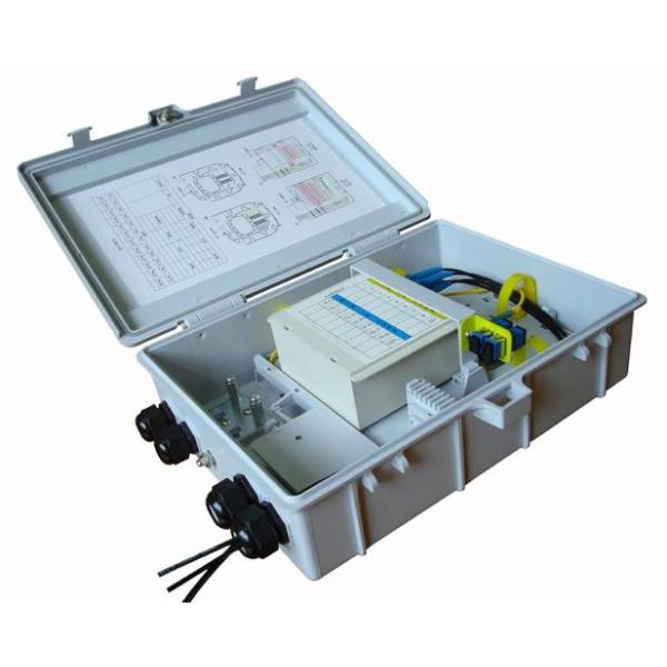 1 * 16 Fiber Distribution Box Cable Termination Box 24 Core For FTTH System