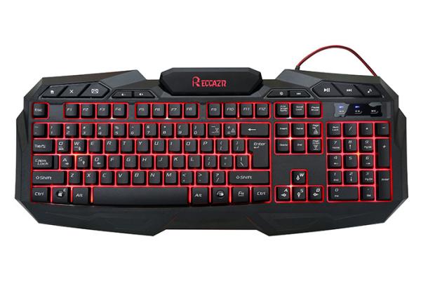 Quality GK603 Usb Gaming Keyboard , backlit multimedia 104 Key Keyboard anti ghosting for sale