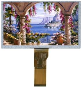 China High Brightness TFT LCD Touch Screen 800x480 Resolution 7 Inch With RGB Interface wholesale