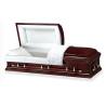 Buy cheap Solid Wood Caskets Large Inner Space​ American Style With High Gloss Sangria from wholesalers