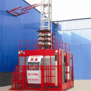 China 2t building hoist power frequency construction lifter wholesale