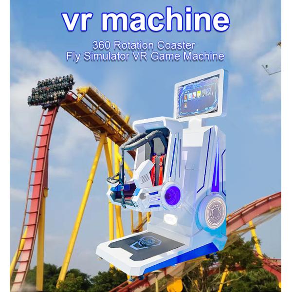 Amusement 9d VR Chair 360 Degree Rotation Single Seat Play Station Simulator Game