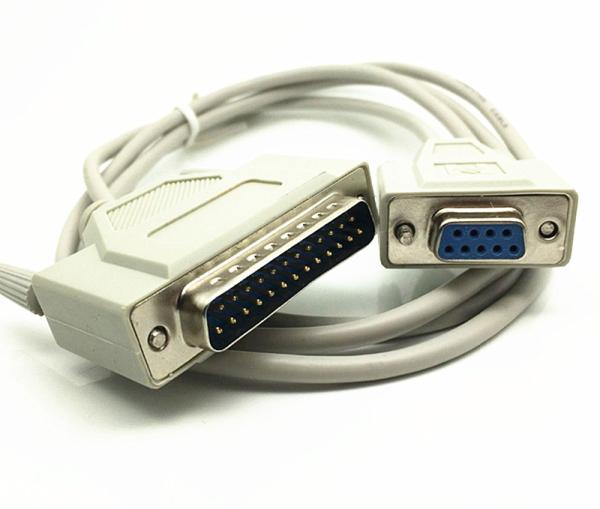 Quality 1.8 M Beige Color Cisco Console Cable / Centronics Printer Cable For POS System for sale
