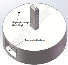 test plug Mechanical SUS304 Withdrawal Force Testing Equipment IEC60884-1