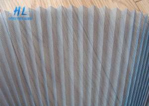 China Good Flexibility Plisse Fly Screen , Smooth Sliding Retractable Fly Screens wholesale
