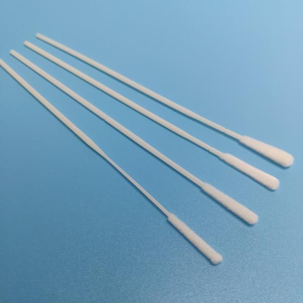 Disposable Nylon Flocked Sample Collection Swab 150mm With Breakpoint