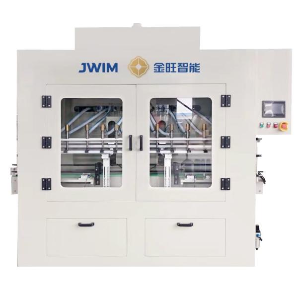 50-1000ml Touch Screen Pesticide 12 Nozzles Automatic Servo Piston Filling Machine