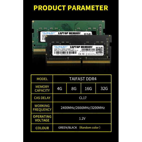 CE 16GB DDR4 Memory Ram 2400mhz 240 Pin 1.2V So Dimm For Laptop Notebook 3 Years