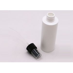 China 100ml White HDPE Plastic Bottles Glossy Surface Treatment With Sprayer wholesale