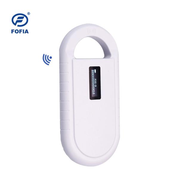 Quality Hanheld ID Microchip Reader Mini Tag RFID Scanner 134.2khz for sale