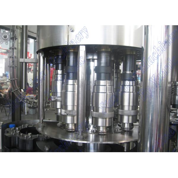 7000BPH PET Bottle Filling Machine Gravity Filling With Magnetic Capping