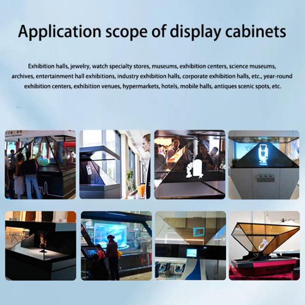 FHD 3D Holographic Display Floating Product Hologram Retail Display